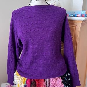 Ralph Lauren☂️purple Sweater